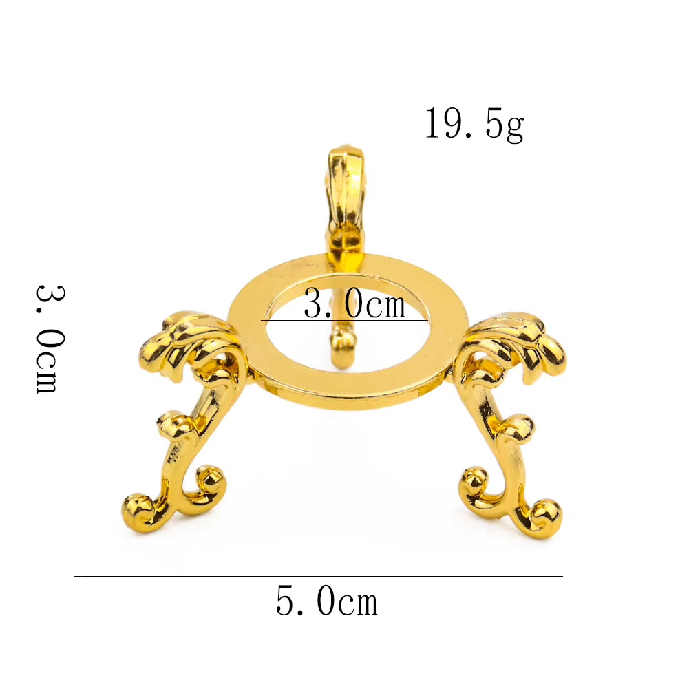 1PCS Crystal Ball Stand Metal Display Holder Rack Support Base for Sphere Globe Home Decor Ornament Paperweight Photography Prop